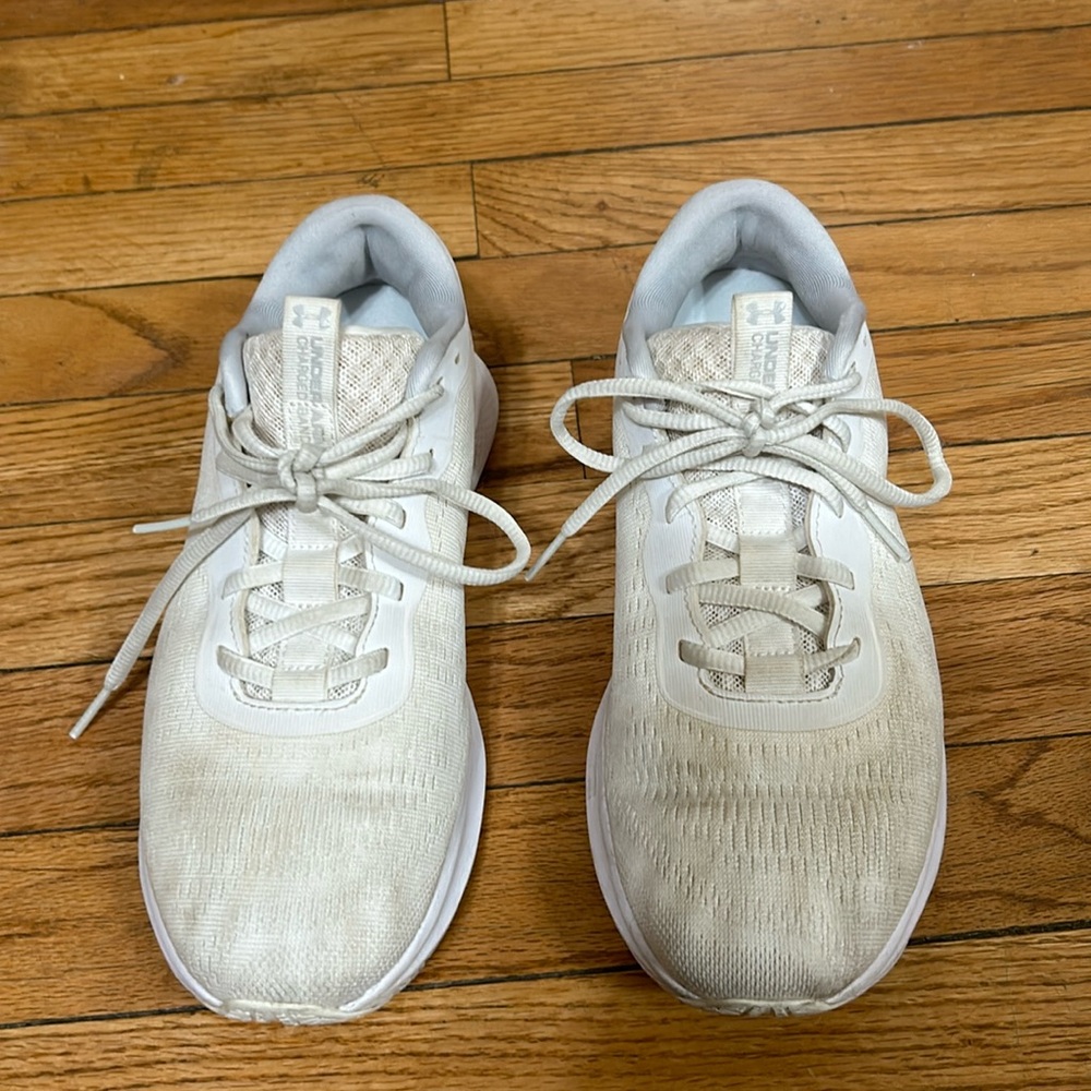 White under armor women's sneakers